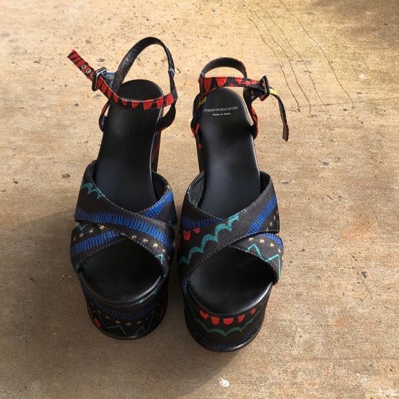 Massimolonardo multicolored wedges - Picture 2 of 4